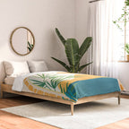 Resort Life Sunset Landscape / Villa Series Comforter Gallery Image 2