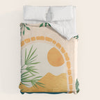 Resort Life Sunset Landscape / Villa Series Duvet Cover Gallery Image 6