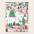 Snowy Mountain Town  A Winter Wonderland Notebook Gallery Image 4