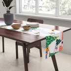 Snowy Mountain Town  A Winter Wonderland Table Runner Gallery Image 2