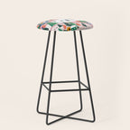 Snowy Mountain Town  A Winter Wonderland Stool Gallery Image 1