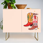 Howdy! Cowboy Boots Credenza Gallery Image 1