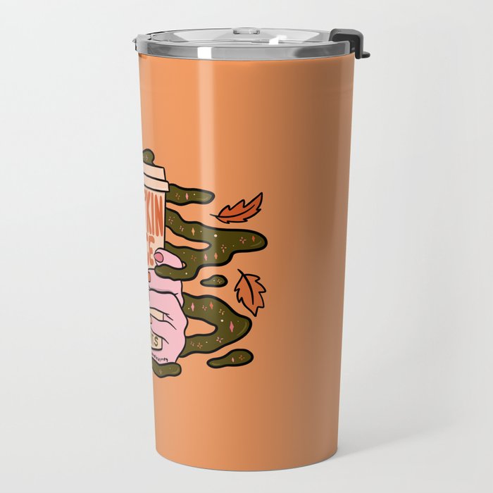 Pumpkin Spice and Spooky Nights Travel Mug Gallery Image 2