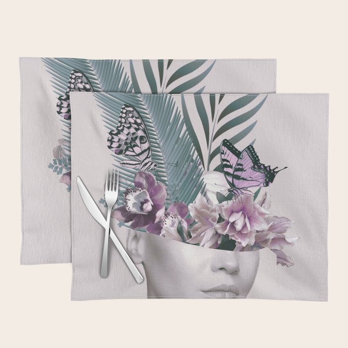 Tropical Girl 3 Placemat Gallery Image 1