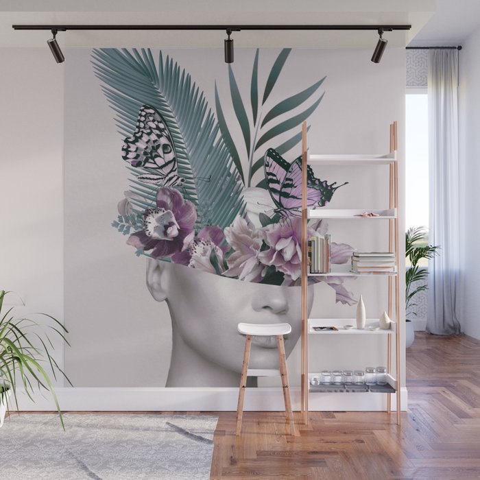 Tropical Girl 3 Wall Mural Gallery Image 1