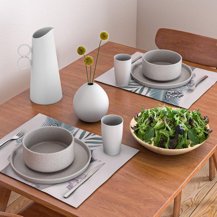 Tropical Girl 3 Placemat Gallery Image 2