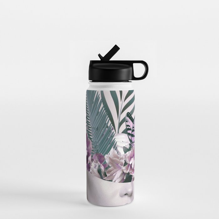 Tropical Girl 3 Water Bottle Gallery Image 1