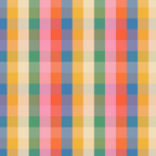 Colourful Rainbow Stripe Plaid Pattern Coffee Mug Gallery Image 2