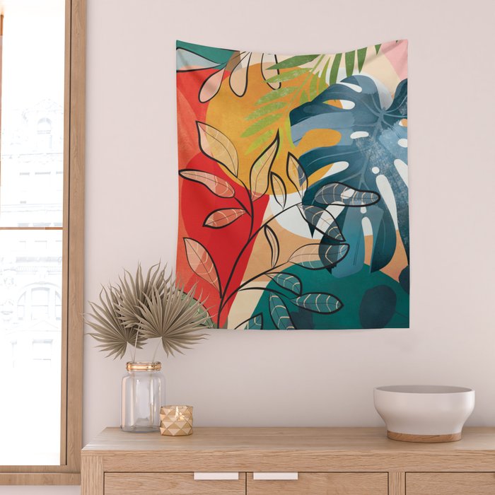 Peaceful Garden Feelings 07 Wall Tapestry Gallery Image 2