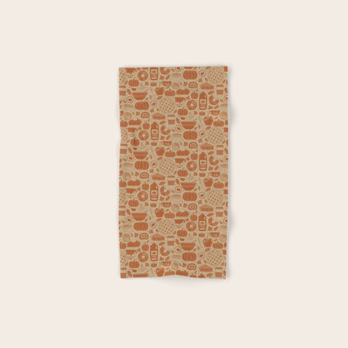 Pumpkin Spice: Latte Bath Towel Gallery Image 1