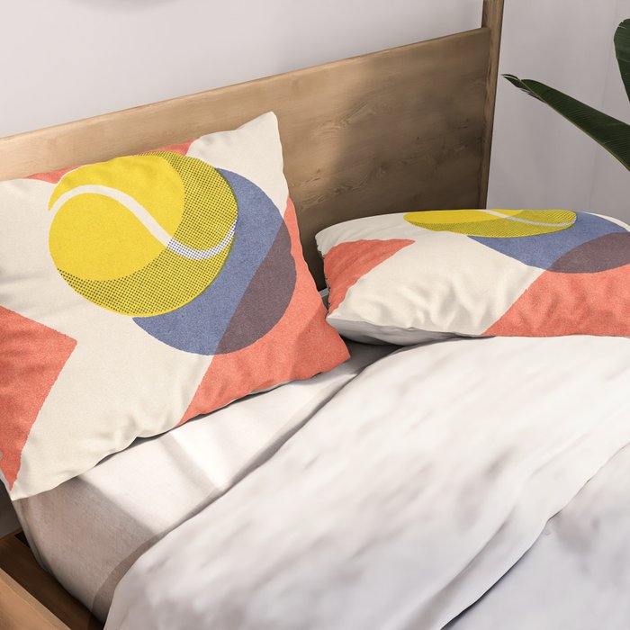 BALLS / Tennis - clay court II Pillow Sham Gallery Image 2
