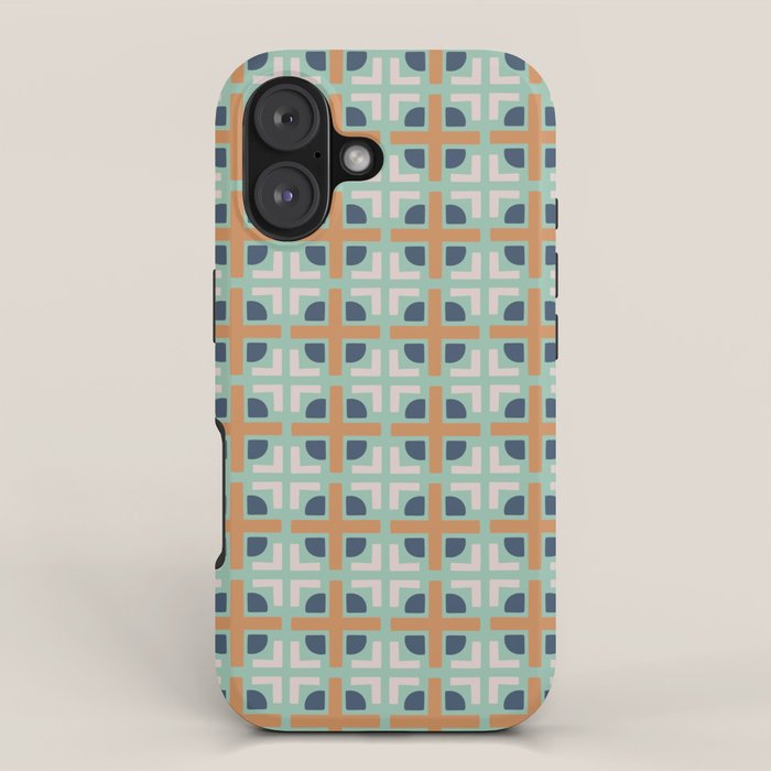Retro Tile iPhone Case Gallery Image 1