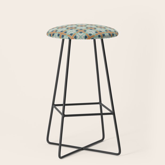Retro Tile Stool Gallery Image 1