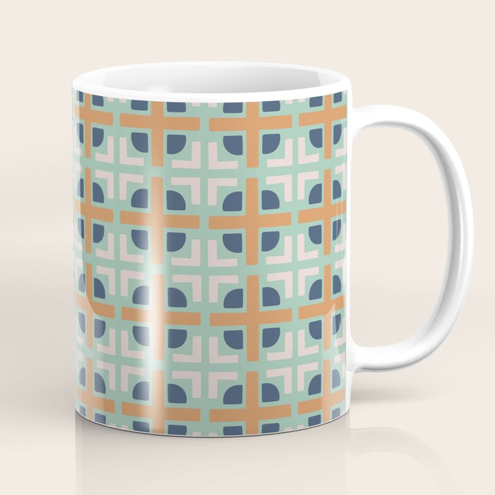 Retro Tile Coffee Mug Gallery Image 1