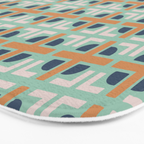 Retro Tile Bath Mat Gallery Image 3