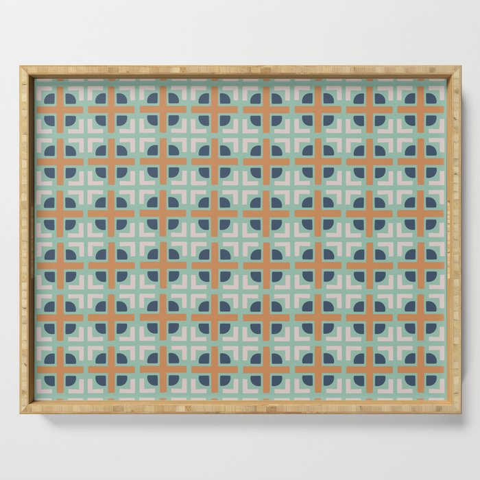 Retro Tile Serving Tray Gallery Image 1