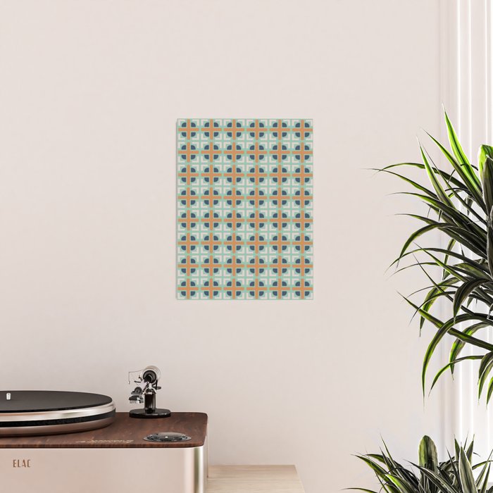 Retro Tile Poster Gallery Image 2