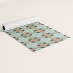Retro Tile Yoga Mat Gallery Image 2