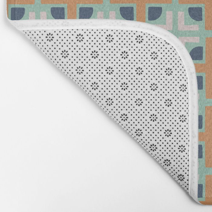 Retro Tile Bath Mat Gallery Image 2