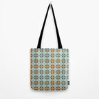 Retro Tile Tote Bag Gallery Image 2