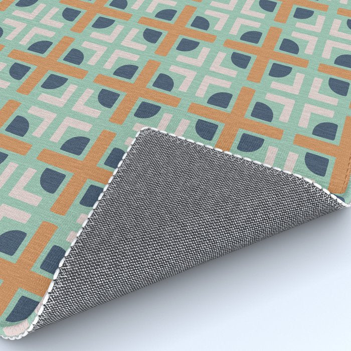 Retro Tile Rug Gallery Image 4