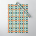Retro Tile Wrapping Paper Gallery Image 1