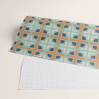 Retro Tile Wrapping Paper Gallery Image 2
