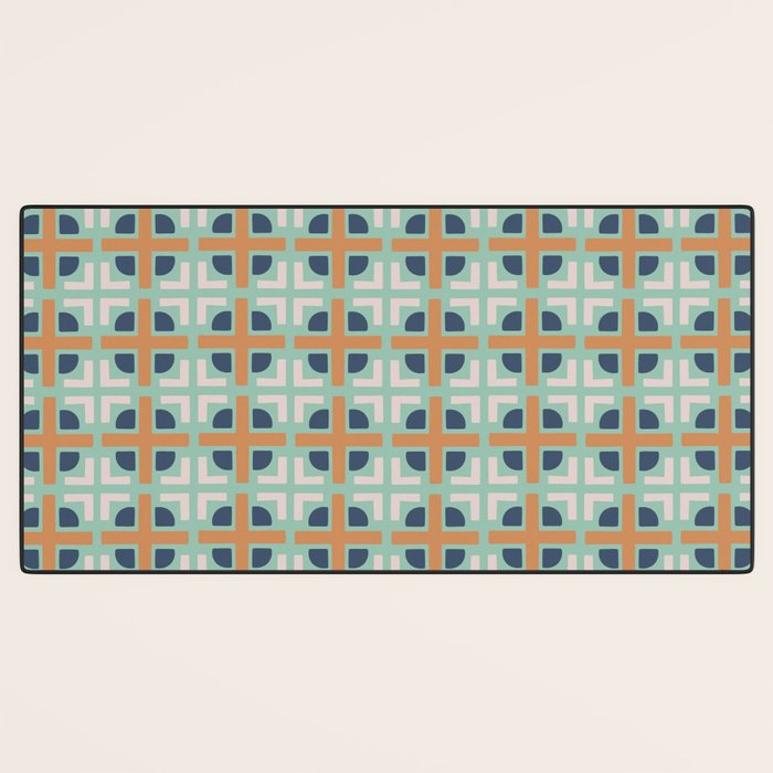 Retro Tile Desk Mat Gallery Image 3