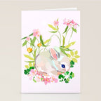 springtime bunny Stationery Card Gallery Image 2