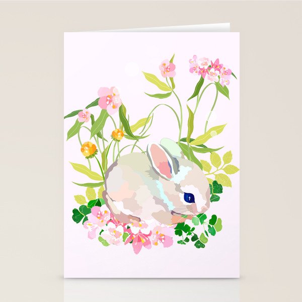 springtime bunny Stationery Card Gallery Image 2