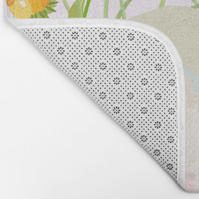 springtime bunny Bath Mat Gallery Image 2