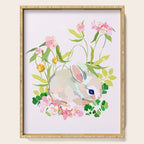springtime bunny Serving Tray Gallery Image 1