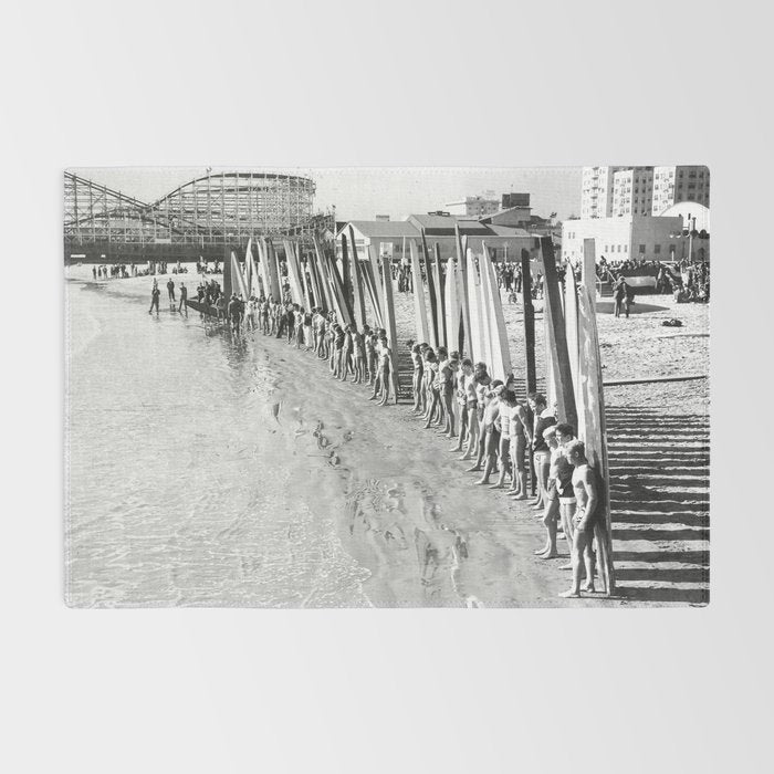 Long Beach Surf Contest 1930s Rug Gallery Image 2