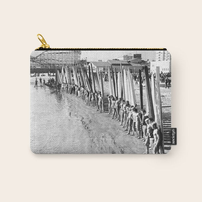 Long Beach Surf Contest 1930s Carry All Pouch Gallery Image 1