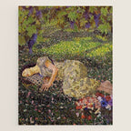 Felice Casorati âIl Sogno Del Melogranoâ (The Dream of the Pomegranate), 1912 Jigsaw Puzzle Gallery Image 1