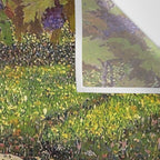 Felice Casorati âIl Sogno Del Melogranoâ (The Dream of the Pomegranate), 1912 Wall Tapestry Gallery Image 3