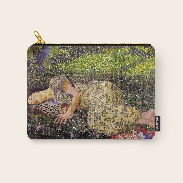 Felice Casorati âIl Sogno Del Melogranoâ (The Dream of the Pomegranate), 1912 Carry All Pouch Gallery Image 1