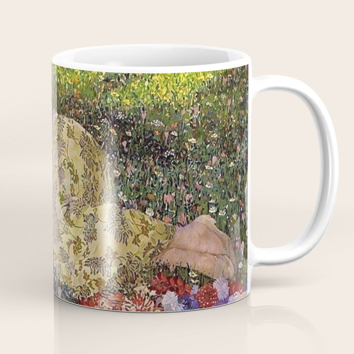 Felice Casorati âIl Sogno Del Melogranoâ (The Dream of the Pomegranate), 1912 Coffee Mug Gallery Image 1