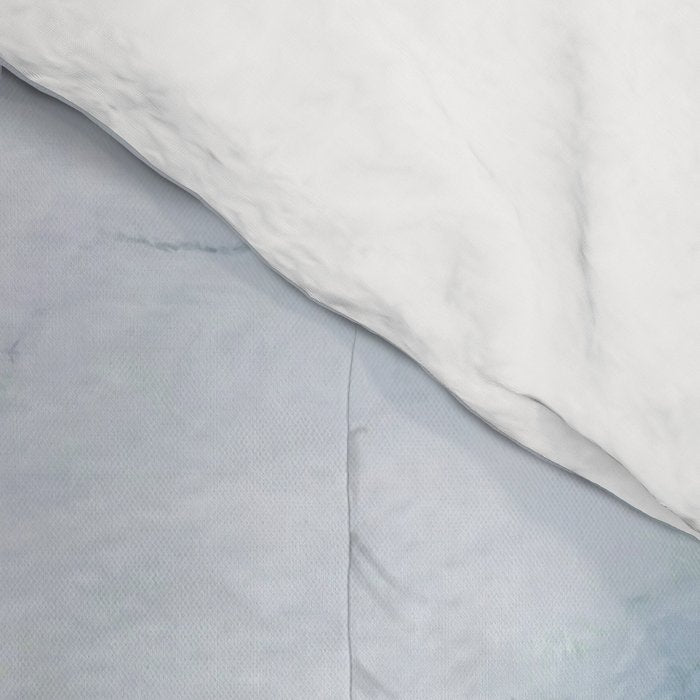 Light blue marble texture Comforter Gallery Image 4