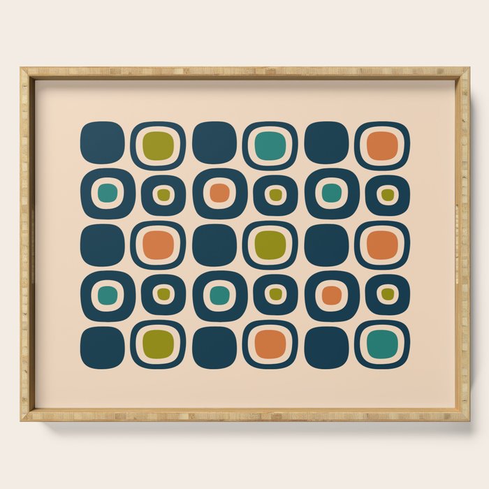 Mid Century Modern Scandinavian Abstract 322 Serving Tray Gallery Image 1
