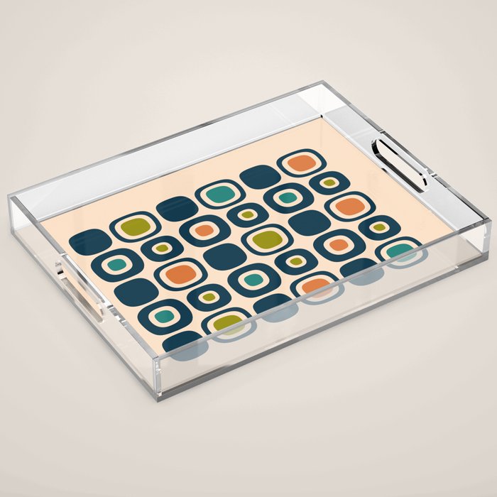 Mid Century Modern Scandinavian Abstract 322 Acrylic Tray Gallery Image 1