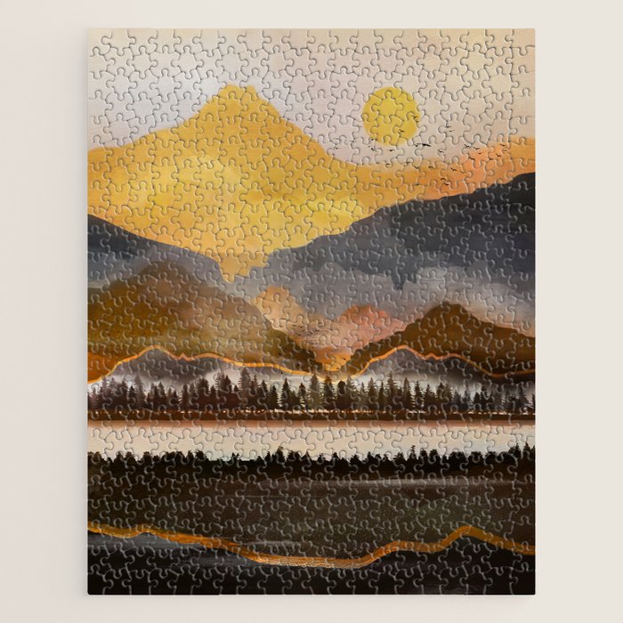 Pure Wilderness at Dusk Jigsaw Puzzle Gallery Image 1