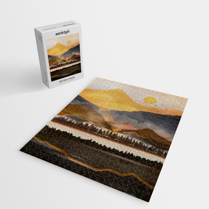 Pure Wilderness at Dusk Jigsaw Puzzle Gallery Image 2