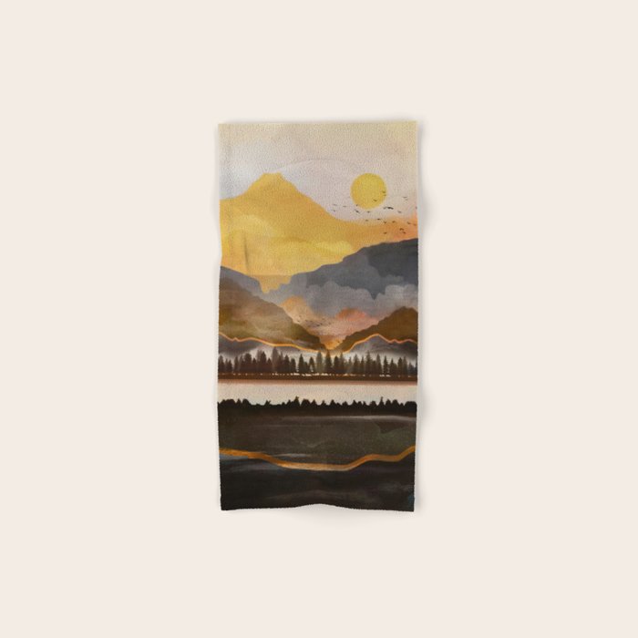 Pure Wilderness at Dusk Towels Gallery Image 1