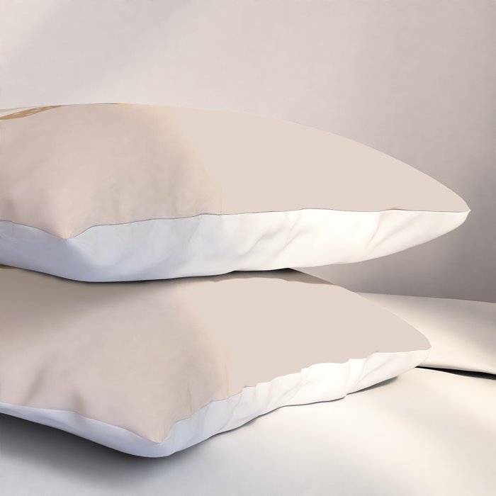 Cat and Plant 47: Mushroom Cats Pillow Sham Gallery Image 3
