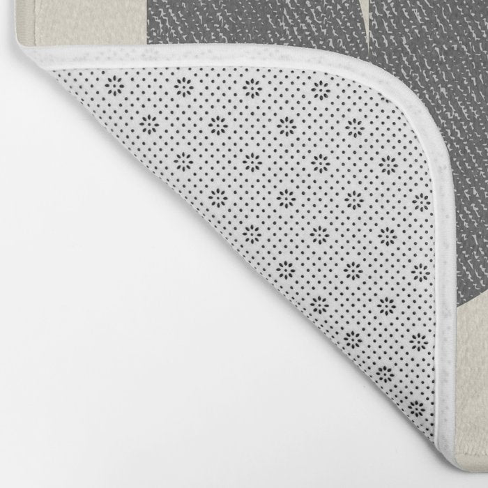 Half Circle 3 - Grey Bath Mat Gallery Image 2