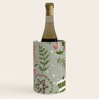 Magical Christmas - Sage Green Wine Chiller Gallery Image 3