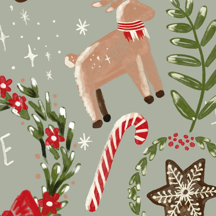 Magical Christmas - Sage Green Coffee Mug Gallery Image 2