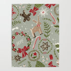 Magical Christmas - Sage Green Poster Gallery Image 4
