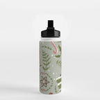Magical Christmas - Sage Green Water Bottle Gallery Image 2
